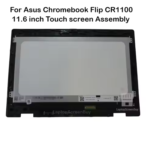11.6 inch For Asus Chromebook Flip CR1100 CR1100FK CR1100FKA Laptop Touch Digitizer LCD Screen Assem