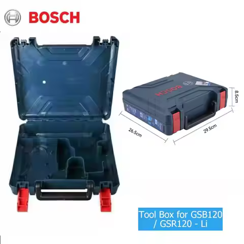 Bosch Hand Drill Tool Box Household Multifunctional Hardware Storage Box Plastic Suitcase for GSB120