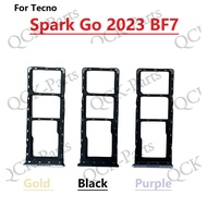 SIM Card Tray For Tecno Spark Go 2023 BF7 BF7N Sim Holder Slot Adapte