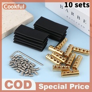 10Sets Wire Connector Nut Kit 80A 6AWG 60Amp Copper Splicing Wiring Connector Waterproof Circuit Wir