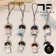 FAMILY TF TF3 phone lanyard printed with mica acrylic image, cute and convenient cpop Chinese idol k