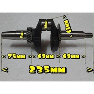 MESIN 4800watt Crankshaft Kruk as Kro as Crank shaft Genset Engine Generator 4800 watt Tiger 3500wat