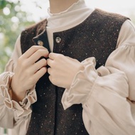 Starry Starry Night 星塵夜羊毛背心 | 雙面可穿 2 色可選