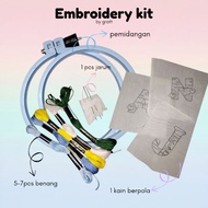 Embroidery kit alphabet initial letters t-shirt Embroidery embroidery kit set beginner embroidery th