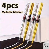 Permanent Marker Metallic Chrome Gold Silver 1.5mm 4 PCS - GN550