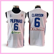 ◓ ◬ ◎ GILAS PILIPINAS #6 JORDAN CLARKSON BASKETBALL JERSEY PATCH 2K23