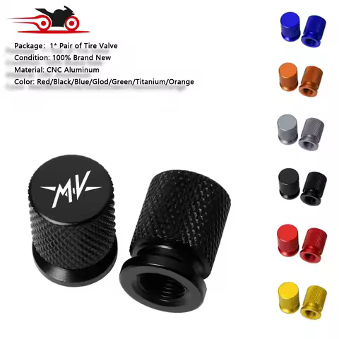 For MV Agusta F3 675 800 Brutale 800 1000 Turismo Veloce RC Motorcycle Accessories Wheel Tire Valve 