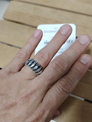 🤘 Good art hlywd SHAZAM! Ring 
粗版閃電戒指 ，US8.5 size ，少佩帶，好新淨，有咭。

全新$5800
售價$ 4380 （價錢合適才 pm🙏）
只在黃大仙mt