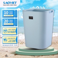 Feidash G3400 / G3410 High Quality ABS Plastic Double Layer Nordic Trash Can - Genuine Product