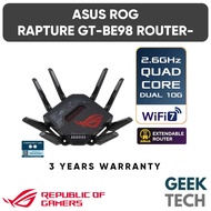 ASUS ROG Rapture GT-BE98 Quad Band BE25000 WiFi 7 Gaming Wireless Router dual 10G WAN GT BE98