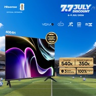 Hisense 40 inch - 40E4H Vidaa U5 system - Smart TV FHD - Bezelless Design - Dolby Audio - Youtube/Ne