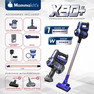 Mammakits X90+ Rechargeable/Removable Battery Wireless Cordless Cyclone Vacuum Cleaner X90+