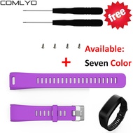 2017 Hot Sales COMLYO Watchband Strap for Garmin Vivosmart HR Sports Silicone Band Strap Bracelet +