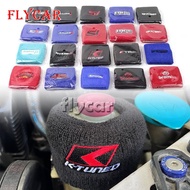 Universal Racing Auto Motorcycles Oil Tank Cover Sock Fabric Clutch Reservoir Sock Sparco/Brembo/BLITZ/Mugen/TRD/Nismo/Ralliart/HKS/ OMP