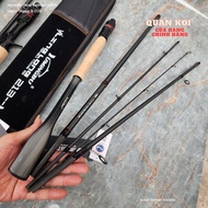 Fishing rod - Vertical & horizontal - spinning & casting - 5-Segment Premium Travel Lure - Koi Army