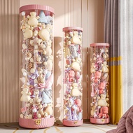 Doll Storage Bucket Plush Toy Storage Pack Children Doll Doll Puppet Storage Fantastic Transparent C