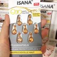 Isana q10 anti-wrinkle serum capsules