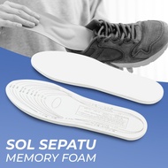 Sol Sepatu Memory Foam 1 Pasang/ Insole Sepatu/ Alas Sepatu