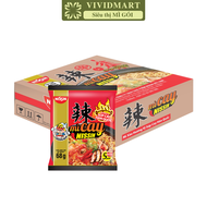 [THÙNG 30 GÓI] - NISSIN - Mì cay Nissin 7 vị: Súp cay Gà cay Gà phô mai Gà trứng muối Thái Tomyum Bí