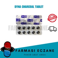 DYNA CHARCOAL TABLET (Rawatan perut kembung, keracunan dan cirit-birit)