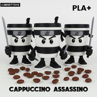 Anomaly Figure Cappuccino Assasino Brainrot Anomaly 3D Articulative Print