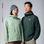 AONIJIE Men Women Outdoor Hooded Sports Jacket Windproof Warm Running Coat for Camping Mountaineerin