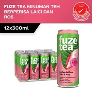 FUZE TEA 300ml x 12 (cans) - Lemon Tea/Passion Fruit Tea/Jasmine Green Tea/Lychee Rose/Mango Green T