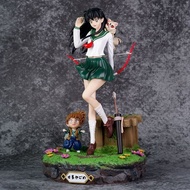 Inuyasha GK Shikotsui Ali Fire Phoenix Bellflower Beautiful Girl Figure Anime Doll Model Ornaments