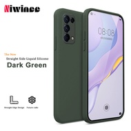 cho OPPO Reno 5 6 7 8 Pro 7Z 8Z 8T 5G 4G vỏ điện thoại ống kính silicone lỏng thẳng bao gồm tất cả ố