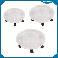 [Direrxa] Plant with Rolling Plant Stand Multifunctional Round Pot Mover Plant for Potted Plant