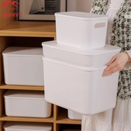 AMHIVE Storage Box Plastic With Lid Crate Multipurpose With