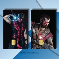 21-32 MORTAL COMBAT GCFH6 ATM GAME CARD STICKER/9BC2K AESTHETIC GAME CARD STICKER MORTAL COMBAT WALP