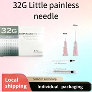 10pcs/100pcs COD 32G 4mm 13mm Disposable beauty Needle can be used 1ml Screw port /Direct port syrin