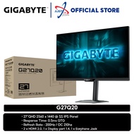 GIGABYTE G27Q20 / G27Q2 27 " GAMING MONITOR ( 27" SSIPS 2K QHD / 0.5MS / 210HZ / G-SYNC COMPATIBLE /