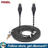 FAAEAL สายอะไหล่หูฟังมาตรฐาน3.5มม./4.4มม. สมดุล/ตัวเลือกปลั๊ก4Pin-XLR อัพเกรดสายหูฟัง8สาย OCC และ OF