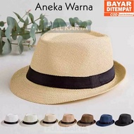 Quality Imported Straw Adult Fedora Hat
