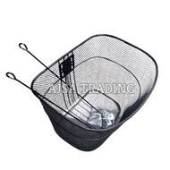 FRONT BICYCLE BASKET 20- 26 WITH BRACE FOR MTB,BMX,E-BIKE, JAPANESE BIKE