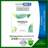 AVOMUCIL N-Acetyl-L-Cysteine POWDER 1.5G 30'S