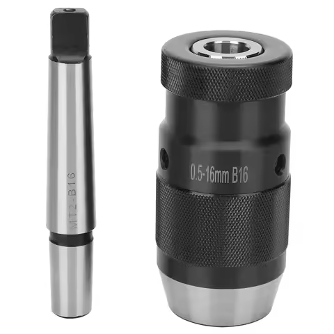 Keyless Drill Chuck Quick Release Morse Taper for Drilling Machine 0.5‑16mm MT2‑B16 Chuck for Drilli