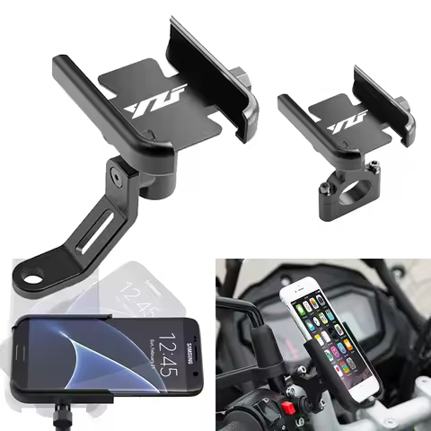 For YAMAHA YZF R6 R3 R1 R7 YZFR6 YZFR3 YZFR1 YZFR7 Motorcycle Handlebar/Mirror Mobile Phone Holder G
