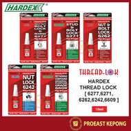 HARDEX Thread Lock [ 6277,6271, 6262,6242,6609 ] Heavy Duty Bolt Lock & Bearing/Stud/Nut & Nut Lock 