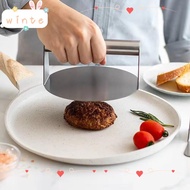 WINTE Smash Burger Press, Stainless Steel No Rust Stainless Steel Grill Press, Grill Press Round Bur