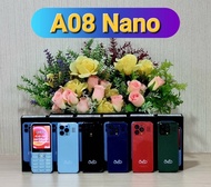 inovo โทรศัพท์ปุ่มกด Aio A08 nano ระบบ Dual SIM (2 ซิม) เสียงดังชัด มีไฟฉาย จอกว้าง 3.9 นิ้ว รองรับ 3G/4G ประกันศูนย์ 1 ปี
