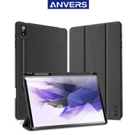Anvers Samsung Galaxy Tab S9 Ultra/S9 Plus/S9/S8 Ultra/S8 Plus/S7FE/S7 Plus/S8/S7 Smart Flip Case Casing Cover