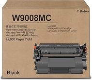 YiBoton W9008MC Black High Capacity Toner Cartridge Compatible for Managed E50145dn Flow E52645c MFP