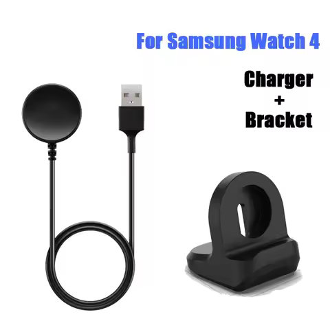 Charger Cable For Samsung Galaxy Watch 4 LTE Classic Watch 3 Active 2 Universal Smartwatch Charging