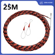 DBM.HOME-25M Cable Wire Guide Three-Strand Wall Threader Cable Stringer with Two Tighteners