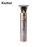 Kemei T9 Professional Hair Trimmer 0MM Electric Clipper Hairstar KM203 Metal Pirate Body Hair Beard 