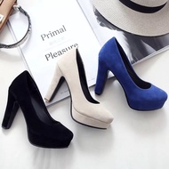 Platform Heels Kasut Size 34-43