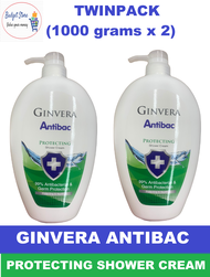 Ginvera Antibac Protecting Shower Cream (1000 grams x 2) - TWINPACK